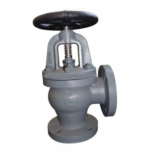 Угловой чугунный морской клапан JIS F7308 10K