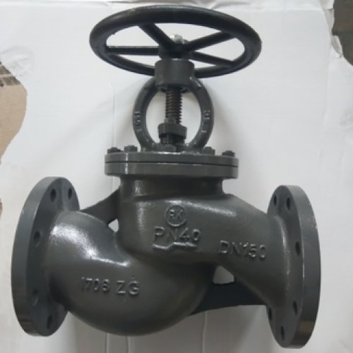 Прямой запорный клапан из литой стали DIN PN6/PN10/PN25/PN40