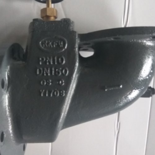 Прямоугольный волновой клапан из литой стали DIN Marine PN10