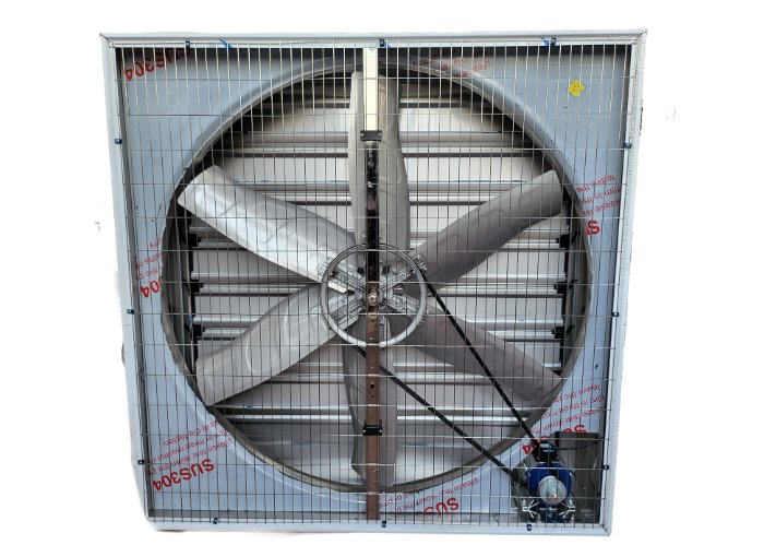 Прочный вентилятор из нержавеющей стали марки 304.