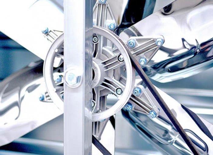 Вентиляторное колесо из алюминиевого сплава