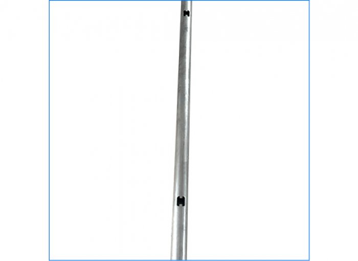 Горячеоцинкованная подающая труба (4 отверстия)