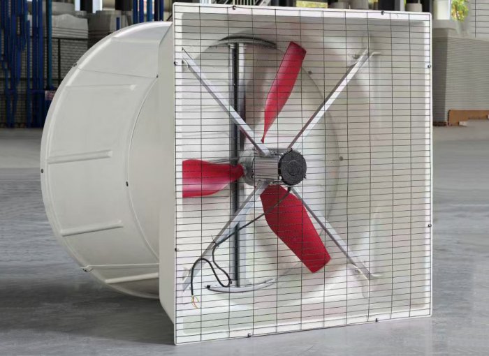 Осевой вытяжной вентилятор из стекловолокна