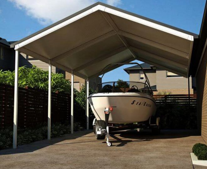 Навес для лодки