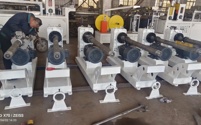 PE трубное оборудование в сборе-доставка скоро!