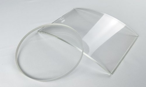 Жаропрочное Боросиликатное Стекло Индивидуальной Формы 3.3 Стеклянная Пластина Зеркала Обзора Сосуда Под Давлением Для Смотрового Окна