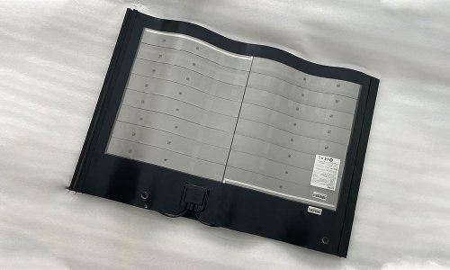Теплосбытовая двухстеклянная сталь BIPV строительство интегрированная поверхность солнечная крыша кирпич фотовольтаика