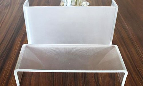 сверхчистое закаленное u - образное стекло