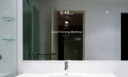 Зеркальное стекло Magic двустороннего ТВ