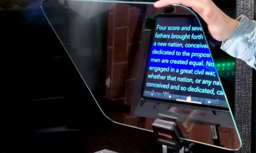 Телесуфлер светоделитель 19 дюймов 20 дюймов 22 дюйма 24 дюйма стекло телесуфлера