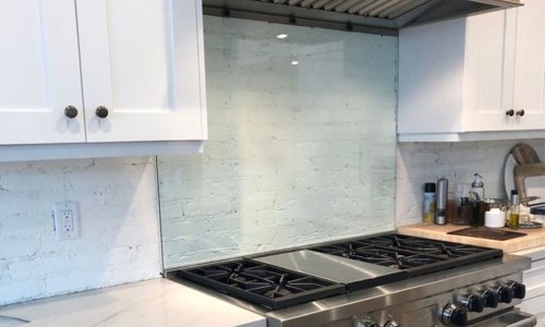 Пользовательский цвет шелкография печати стекла для мебели / шкаф и офис перегородки