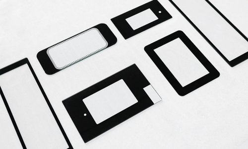 OEM-Стекло Передней Панели Устройства, Индивидуальный Дизайн, Шелкография, Закаленное Стекло