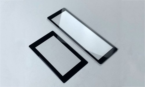 Заводская Индивидуальная Шелковая Ширма С Черной Окантовкой Стеклянной Панели Для Стекла Сенсорного Экрана Дисплея