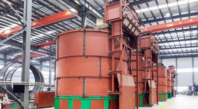 High efficiency closed fermentation machine