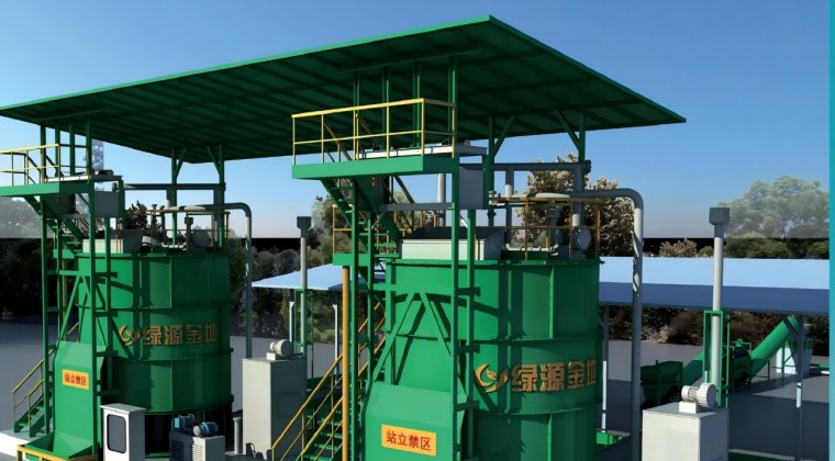 Резервуар для компоста из навоза скота