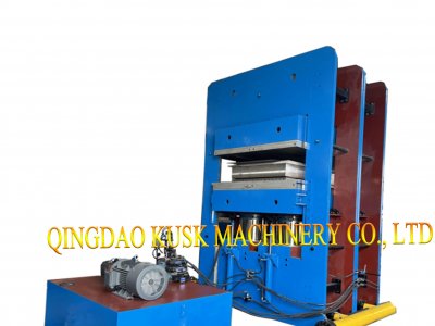 4 frame vulcanizing press machine 2