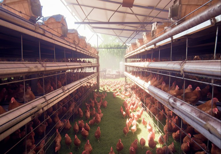 Автоматическая клетка для молодок типа А