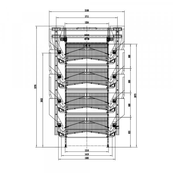 Автоматическая клетка для несушек типа H