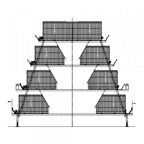 Автоматическая клетка для молодок типа А