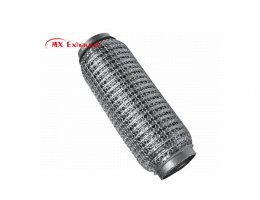 durable stainless steel braided flex pipe for exhaust vibration absorption