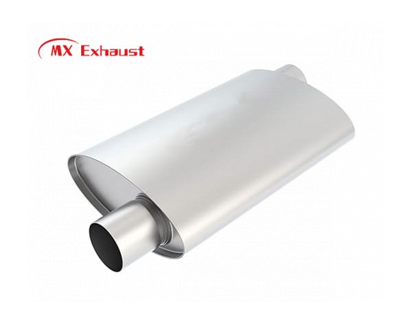 universal high flow exhaust muffler ss409 for car upgrade