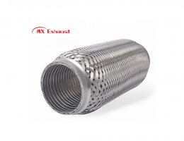 stainless steel exhaust flexible pipe with interlock inner layer