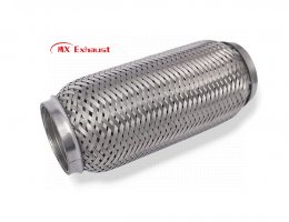 exhaust flex pipe stainless steel 304 with inner interlock structure