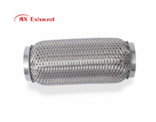 custom exhaust flexible pipe with inlet outlet sizes 2 to 3 inch