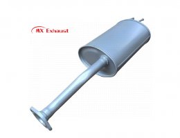 Direct-Fit Muffler Dual Solid Hanger Rods