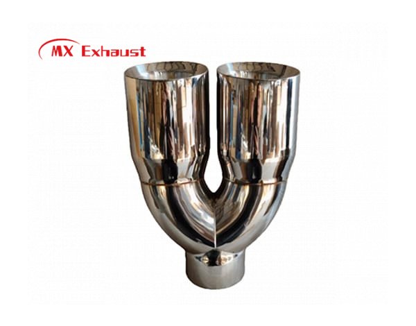 car and truck dual exhaust tip stainless steel performance upgrade