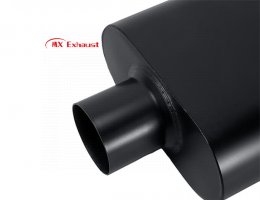 aftermarket chambered muffler deep sound exhaust performance