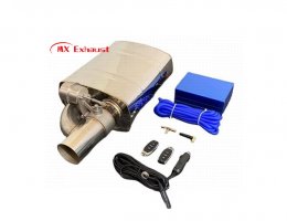 performance exhaust muffler pneumatic valve remote control system