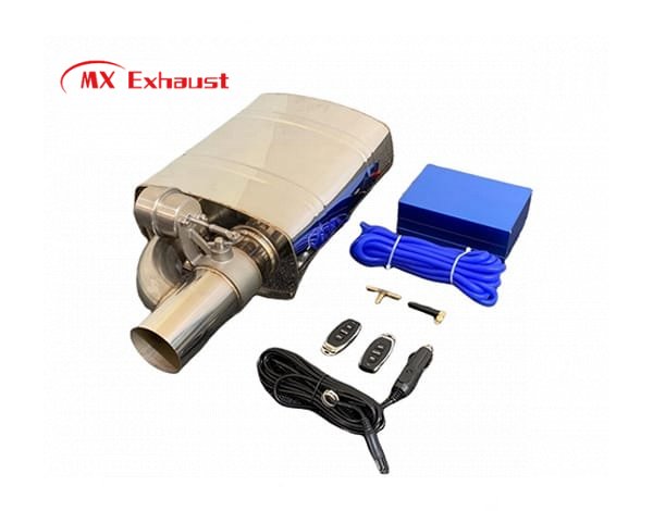 performance exhaust muffler pneumatic valve remote control system