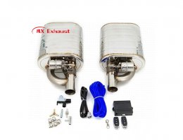 pneumatic valve muffler exhaust 2.25 inch to 3 inch universal