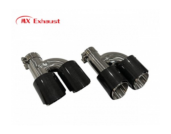 premium stainless steel carbon exhaust tip