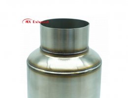 Straight Through Muffler Design