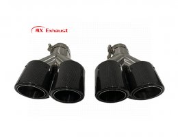 high-performance rolled exhaust tip for cars