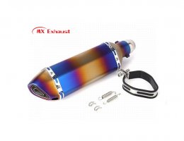 Small Hexagon Motorcycle Muffler