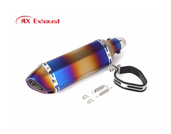 Small Hexagon Motorcycle Muffler