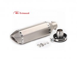 Small Hexagon Motorcycle Muffler