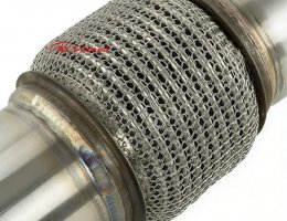TIG Welded Exhaust Downpipe for Enhanced Durability