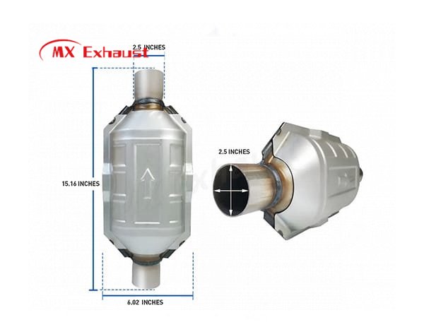 High-Performance MX 004 Universal Catalytic Converter