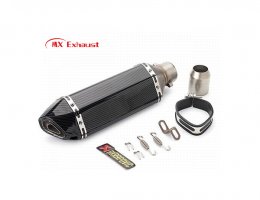 Durable Hexagon Motorcycle Muffler