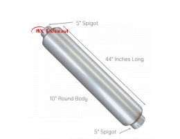 Straight Through Muffler for Trucks