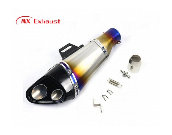 Efficient Exhaust Muffler for Motorcycles