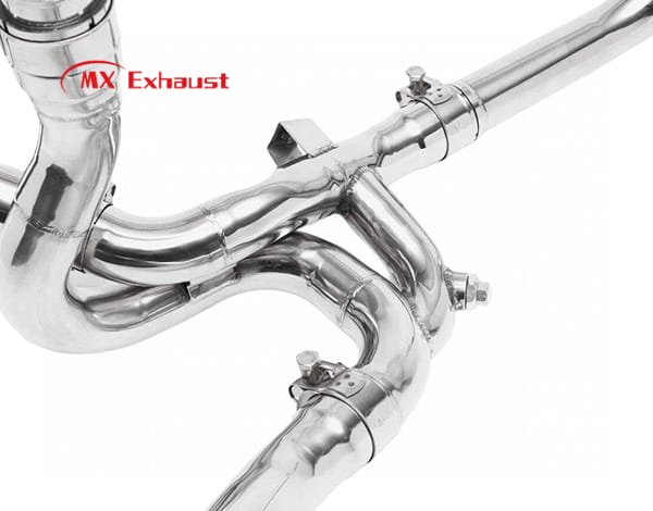 Scratch-Proof Exhaust Downpipe for Suzuki