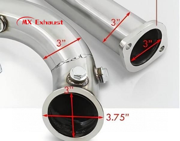 Stainless Steel Exhaust Downpipe for Lexus IS300