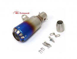 Hand Grenade Type Motorcycle Muffler