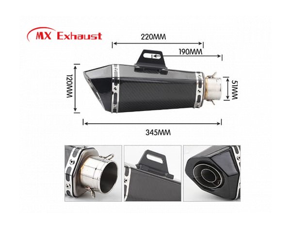 High-Quality Motorcycle Muffler Exhaust