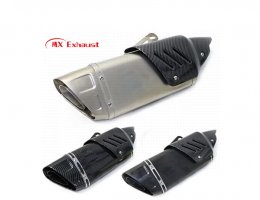 High-Quality Heat Shield Muffler for Motorcycle Exhaust